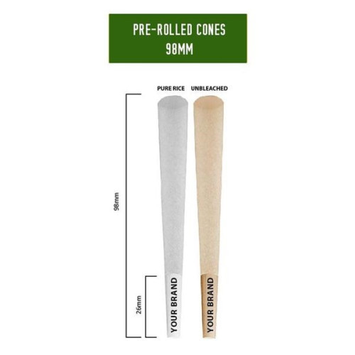 Pre-Rolled Cones - King Size - 109MM