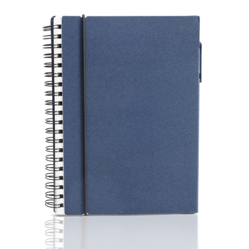 Spiral Notebooks with Elastic Closure