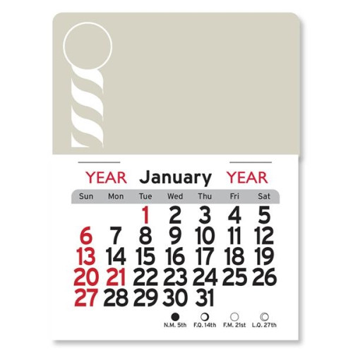 Barber Peel-N-Stick® Calendar | EverythingBranded USA