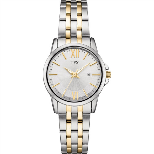 Bulova Surveyor Womens Diamond Accent Two Tone Stainless Steel Bracelet  Watch 98p207 | Hamilton Place