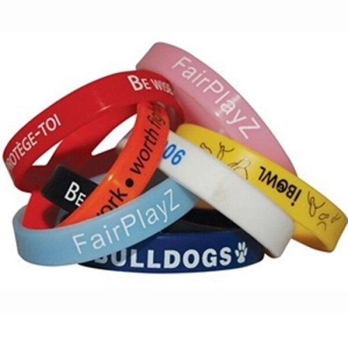Silicone Wristbands - Custom Printed Bracelet Sport Bands