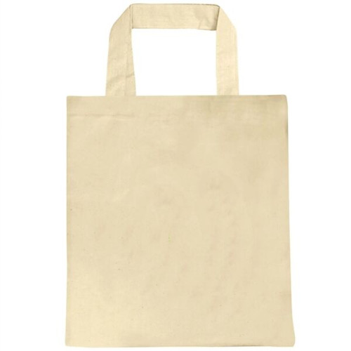 7 oz Cotton Canvas Tote Bag 15"W x 16"H