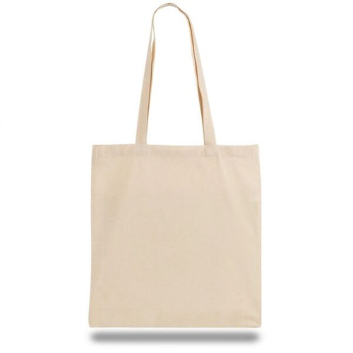 7 oz Cotton Canvas Tote Bag USA Decorated (15" X 16")