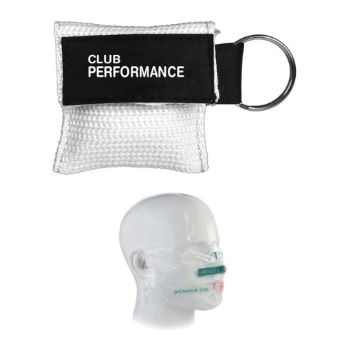 Disposable CPR Face Mask Keychain EverythingBranded USA