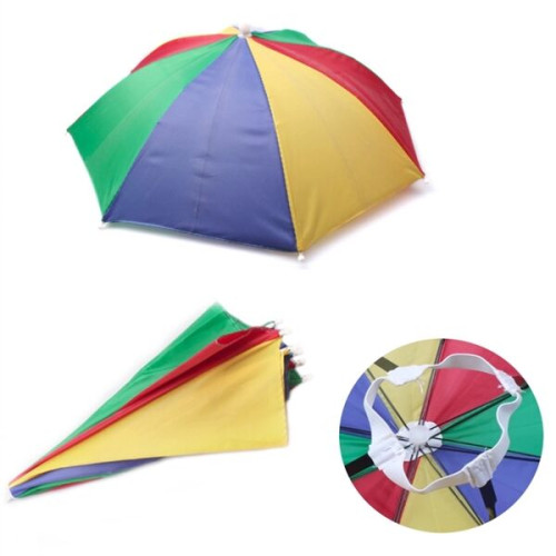 Custom umbrella hot sale hats