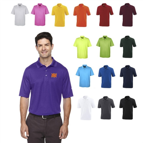 core 365 men's origin performance pique polo