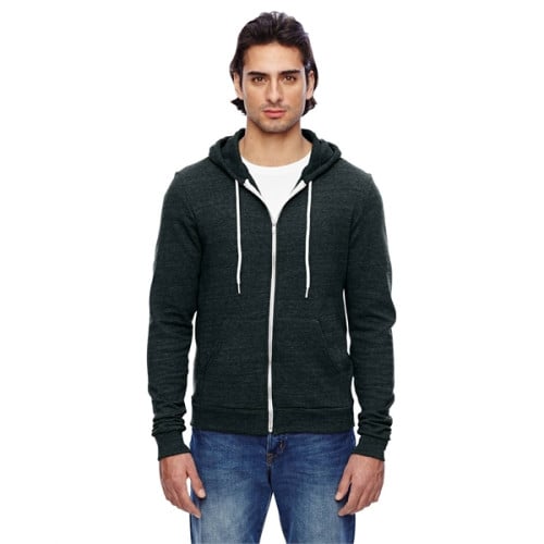 American Apparel Unisex Triblend Full-Zip Hoodie