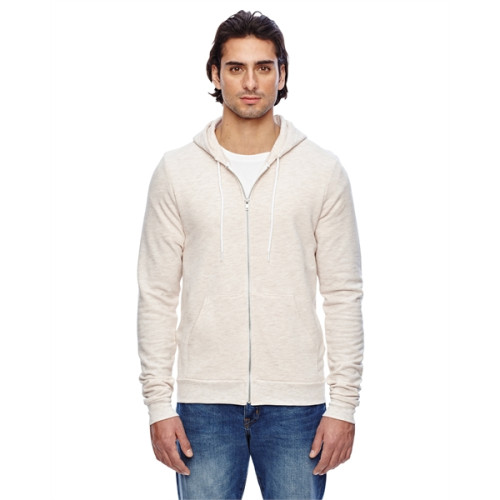 American Apparel Unisex Triblend Full-Zip Hoodie