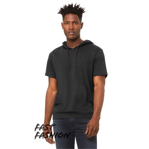 Bella canvas short top sleeve hoodie